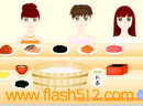 日本美女寿司料理店