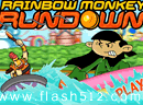 rainbow monkey run down