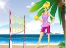 beach volley ball girl show