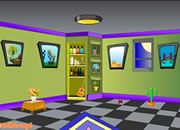 Green Frame Room Escape
