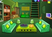 Green Upstairs Room Escape