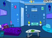 Escape Blue Bedroom