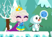 Snow queen save princess