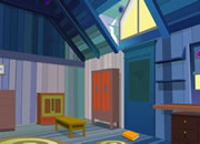 Blue Wood House Escape