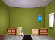 Overweight boy escape