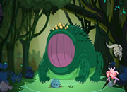 Escape Man from creature