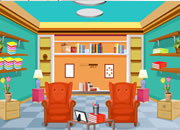 Cyan Strange House Escape