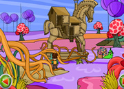Escape with fantasy trojan horse
