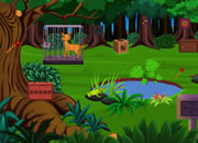 Trapped Deer Escape