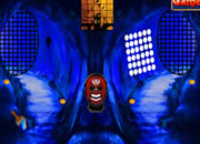 Halloween Blue Forest Escape