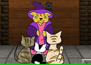 3 Cats And Christmas Of The School Of Witchcraft