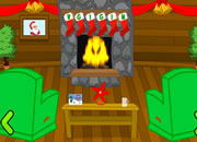 Christmas lodge escape