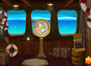Escape from sinking ship