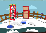 One Snowball Fight Escape