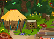 Forest Wooden Hut Escape