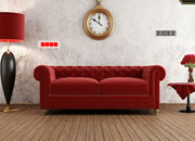 Vintage Red House Escape