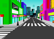 Colorful Shopping Mall Escape
