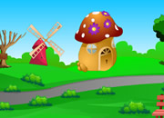 Mushroom House Lion Escape