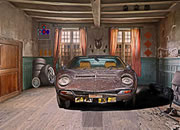 Desolate Car Shed Escape