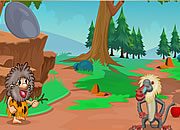 Hungry Cave man Escape