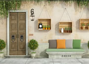 Modern Green House Escape