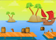Escape in passby ship