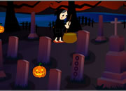 Boy Graveyard House Escape