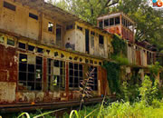 Abandoned Towboat Mamie S Barrett Escape