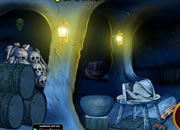 Blue Treasury Cave Escape 2