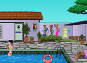 Girls Swimming Pool Escape