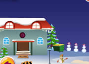 Christmas Snow House Escape