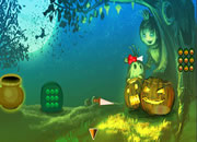 Halloween Pumpkin Girl Escape