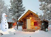 Winter Cabin Christmas Celebration Escape