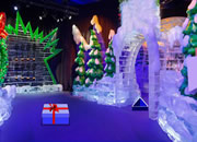 Christmas Ice Theme Park Escape