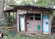 Abandoned House In Wood Escape