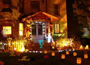 Cheap Haunted Halloween House