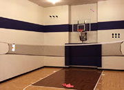 Indoor Basketball Court Escape