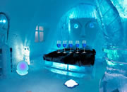 Glacier Ice Hotel Escape