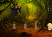 Halloween Devil Forest Escape